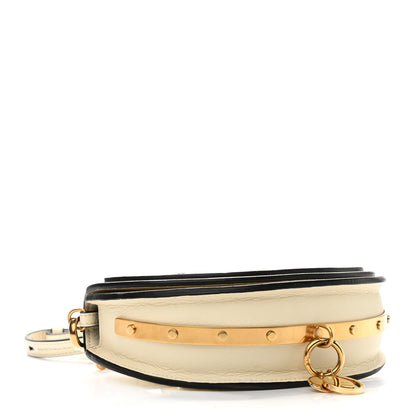 Chloe Calfskin Small Nile Bracelet Minaudiere Bag Off White 4 of 10