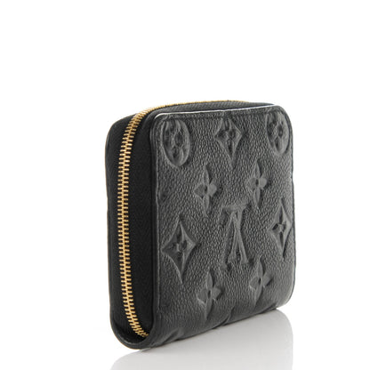 Louis Vuitton Empreinte Zippy Coin Purse Black 3 of 7