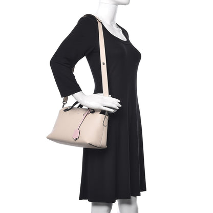 Fendi Vitello Dolce 4 Color Medium By The Way Boston Bag Camelia Peonia Multicolor 3 of 12