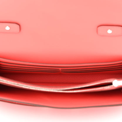 Hermes Evercolor Cavale Constance Long Wallet To Go Rose Texas Multicolor 5 of 11