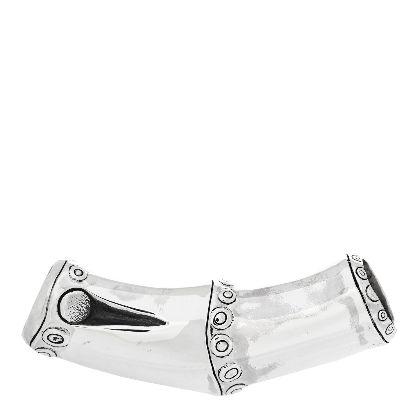 Sterling Silver Bamboo Slide Pendant