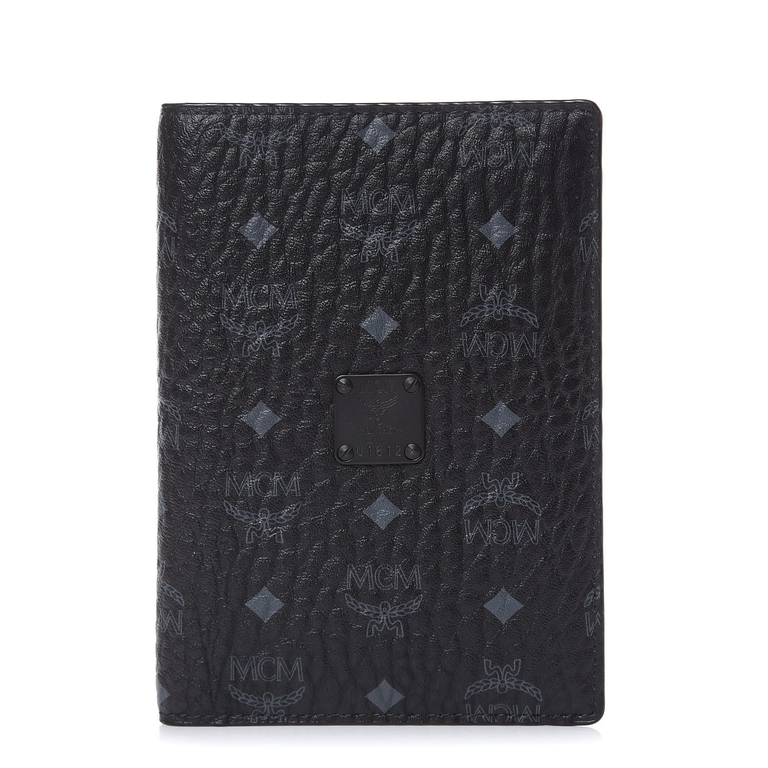 MCM Visetos Passport Holder Black 1 of 6