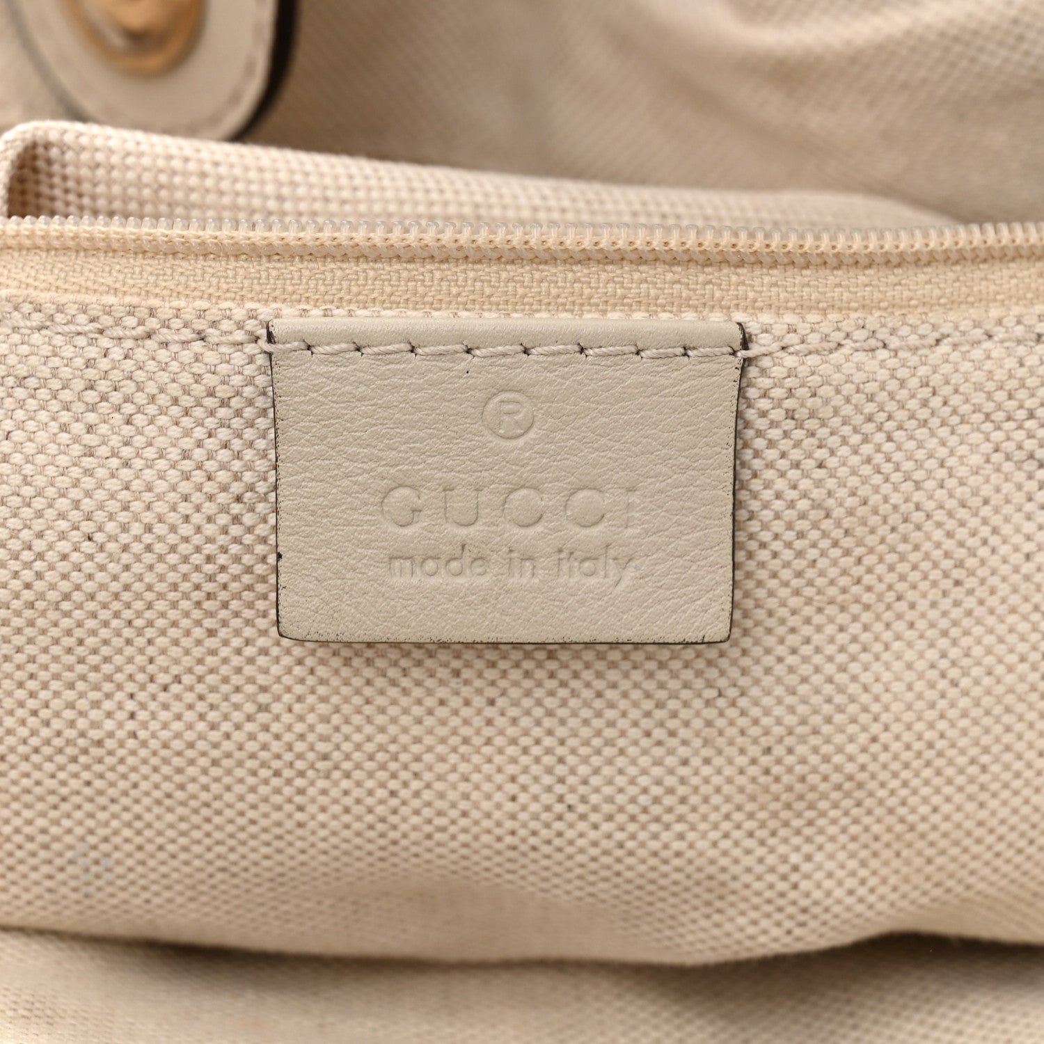 Gucci Guccissima Medium Sukey Tote Mystic White 6 of 11