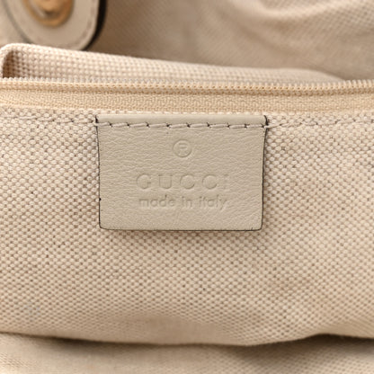 Gucci Guccissima Medium Sukey Tote Mystic White 6 of 11