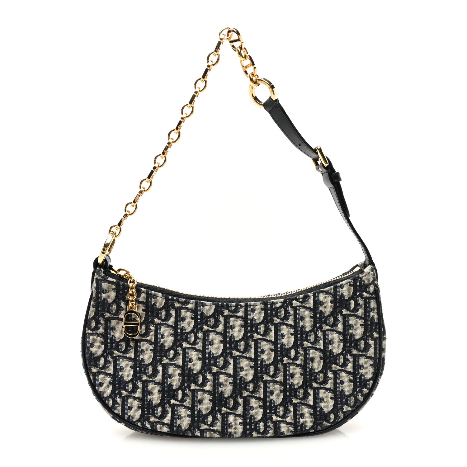 Christian Dior Oblique CD Lounge Bag Blue 1 of 9