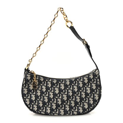 Christian Dior Oblique CD Lounge Bag Blue 1 of 9