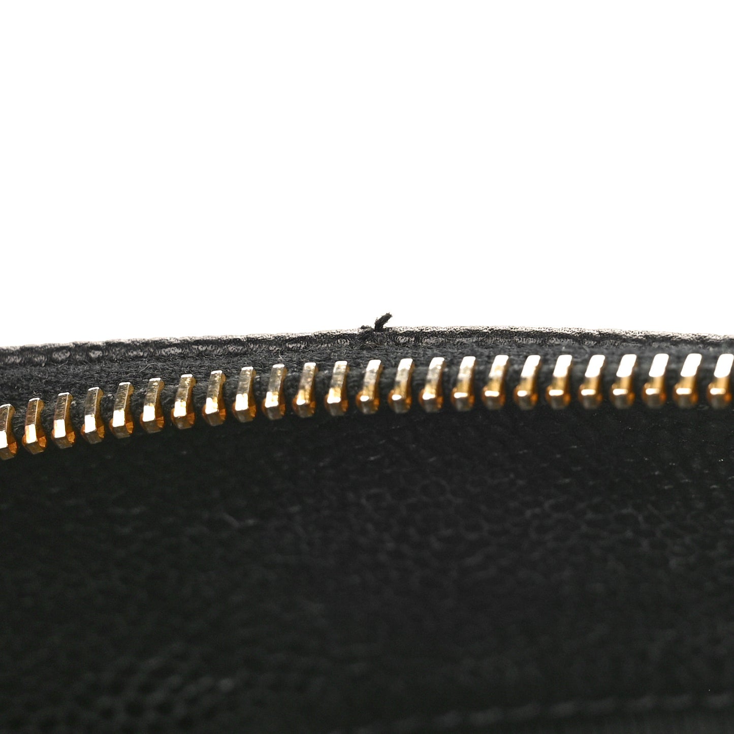 Caviar Quilted Flap Shoulder Bag Black