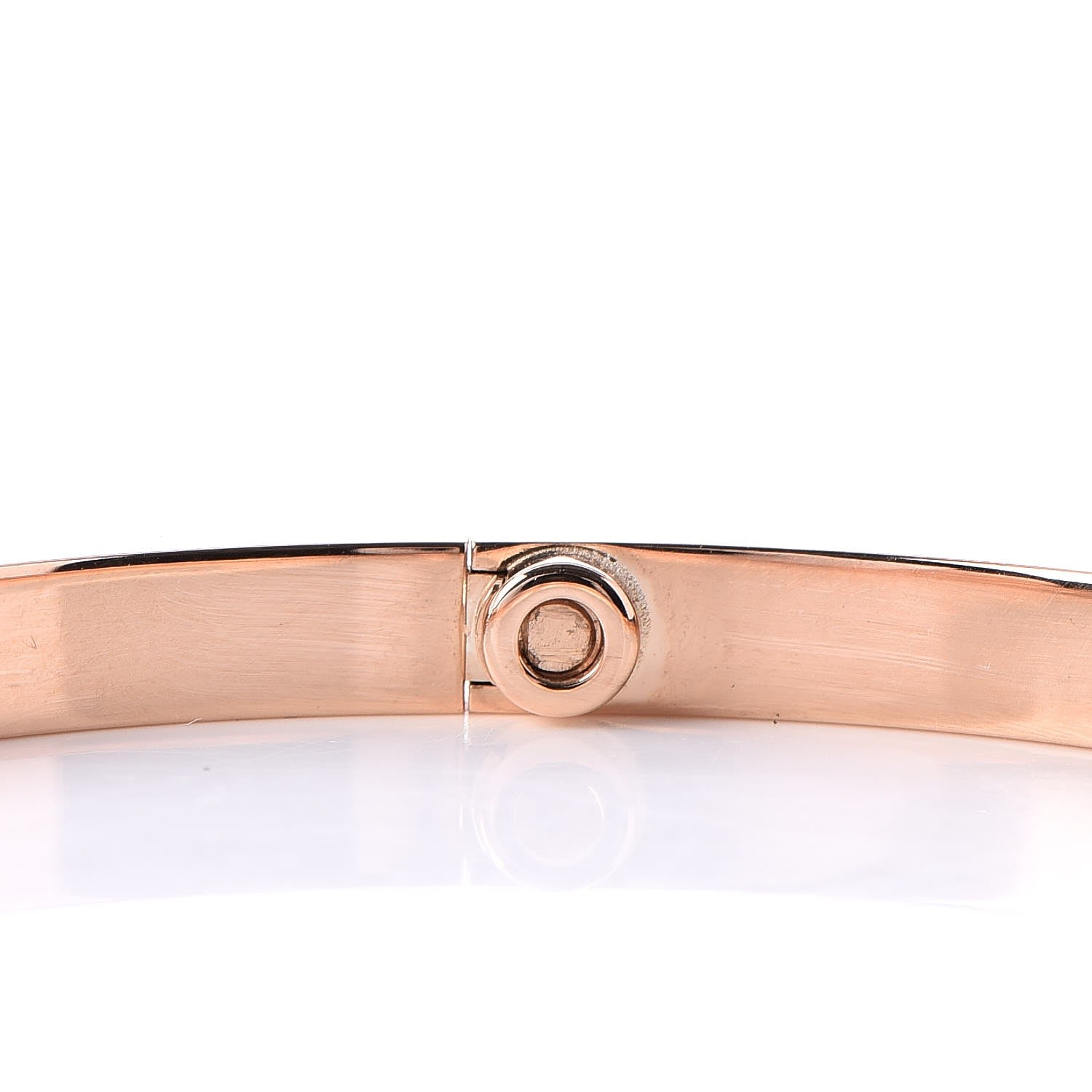 Cartier 18K Pink Gold Small LOVE Bracelet 17 5 of 10