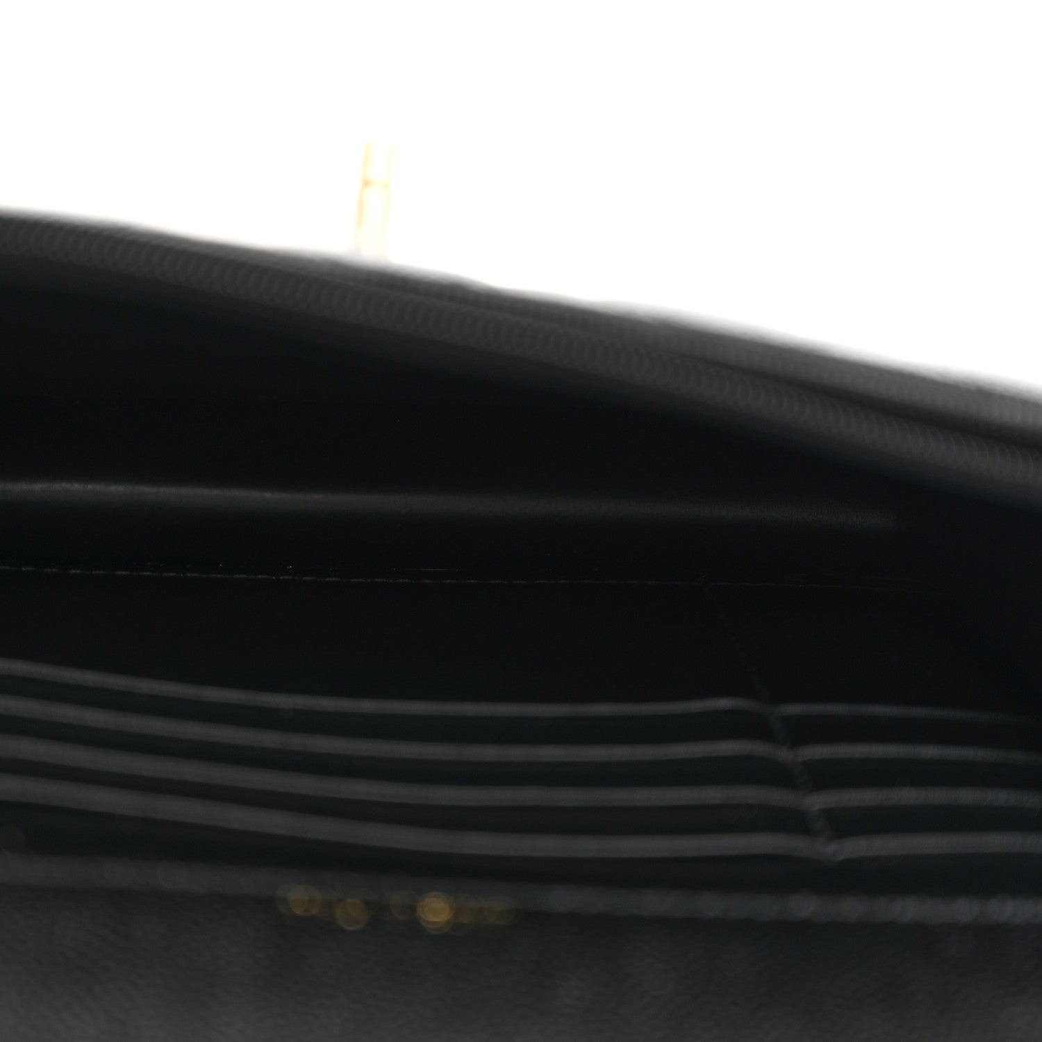 Chanel Caviar Quilted Trendy Handle Clutch With Chain Black 6 of 12