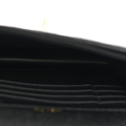 Chanel Caviar Quilted Trendy Handle Clutch With Chain Black 6 of 12