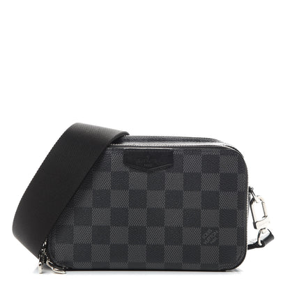 Louis Vuitton Damier Graphite Alpha Wearable Wallet 1 of 11