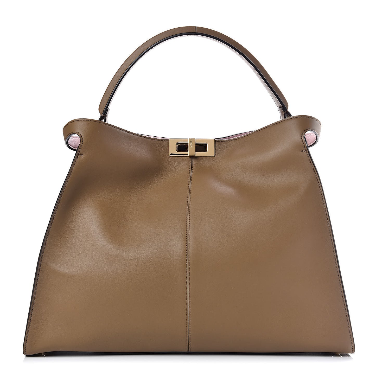 Vitello Seta Century Large Peekaboo X-Lite Fango Mandorlo