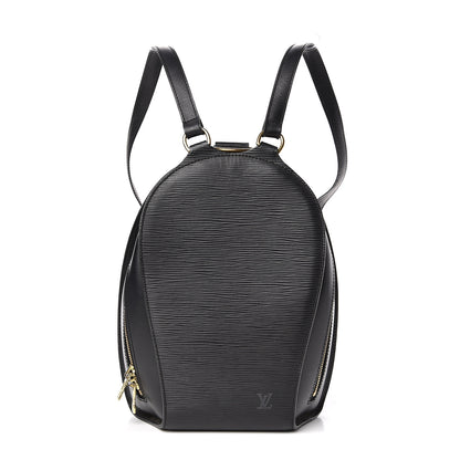 Louis Vuitton Epi Mabillon Backpack Black 1 of 10