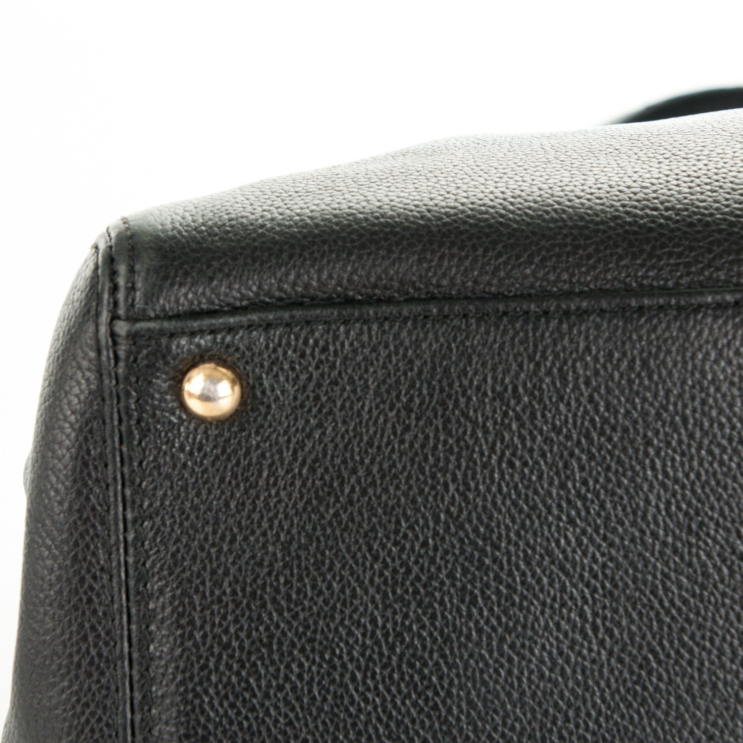 Chanel Calfskin Cerf Executive Shopper Tote Black 9 of 18