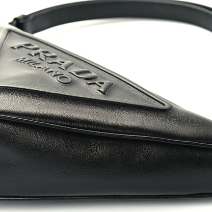 Prada Grace Lux Triangle Pouch Black 10 of 10