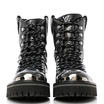 Louis Vuitton Monogram Eclipse Glaze Mens Outland Ankle Boots 8 2 of 11