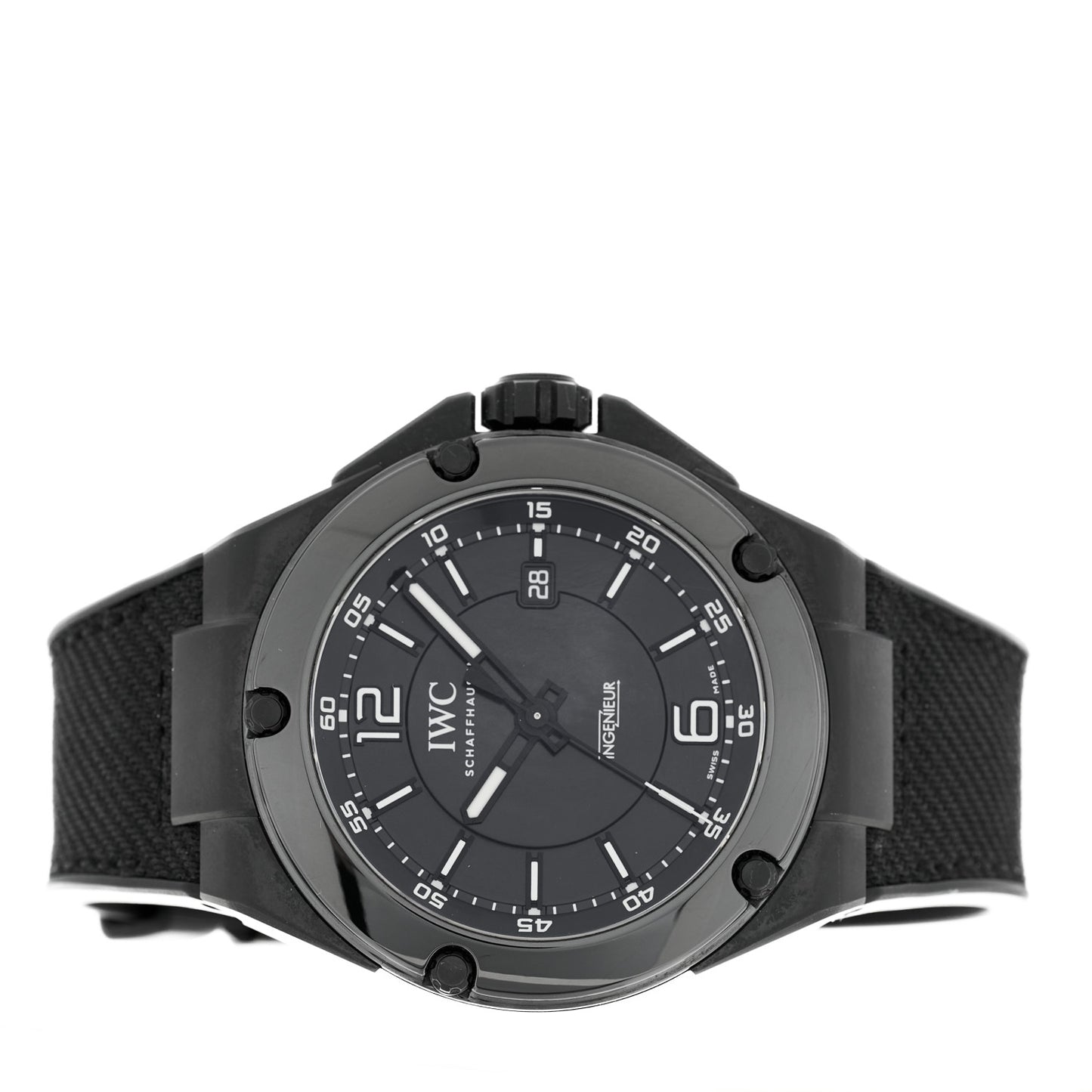 Ceramic Rubber 46mm Ingenieur AMG Black Series Automatic Watch Black IW322503