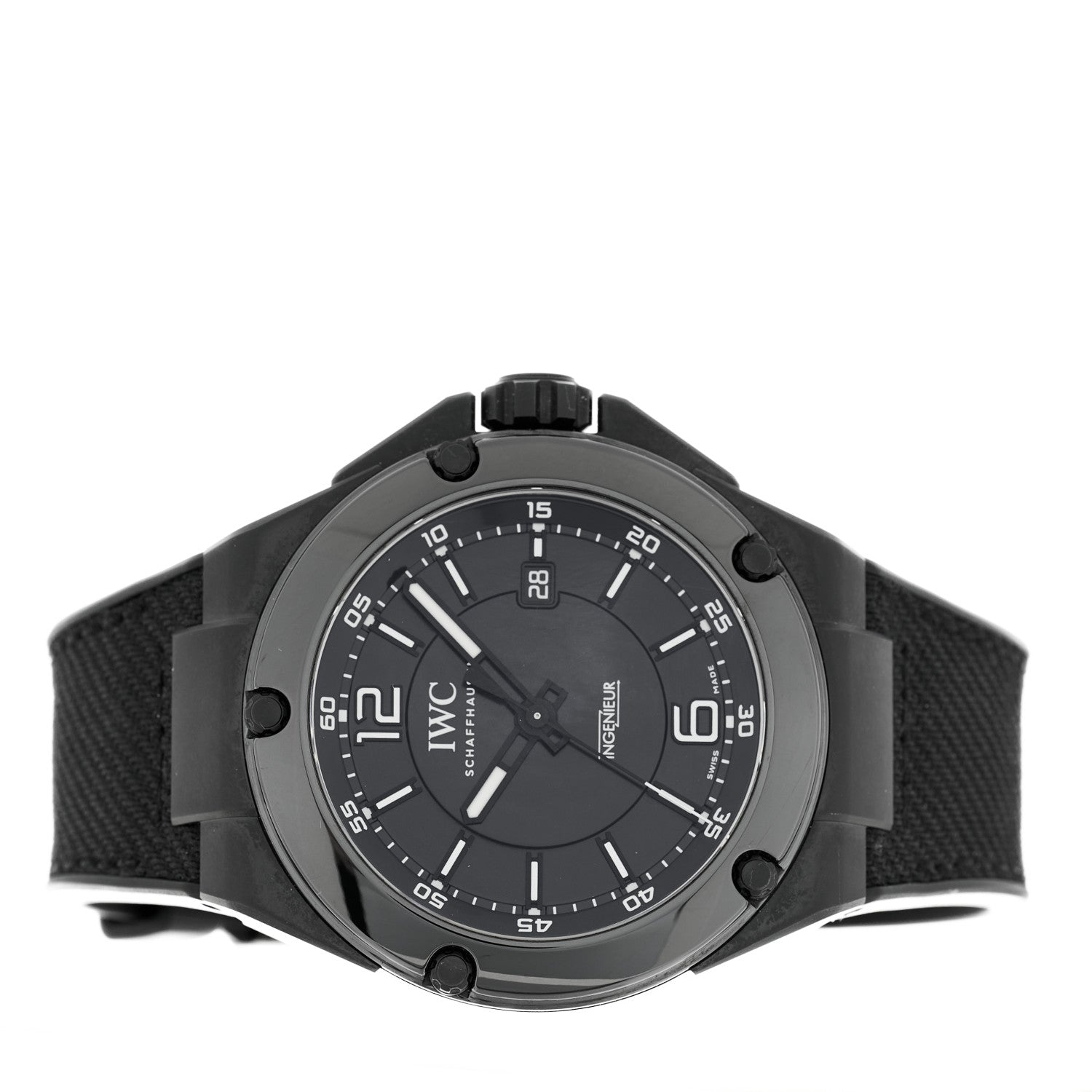 IWC Ceramic Rubber 46mm Ingenieur AMG Black Series Automatic Watch Black IW322503 2 of 5