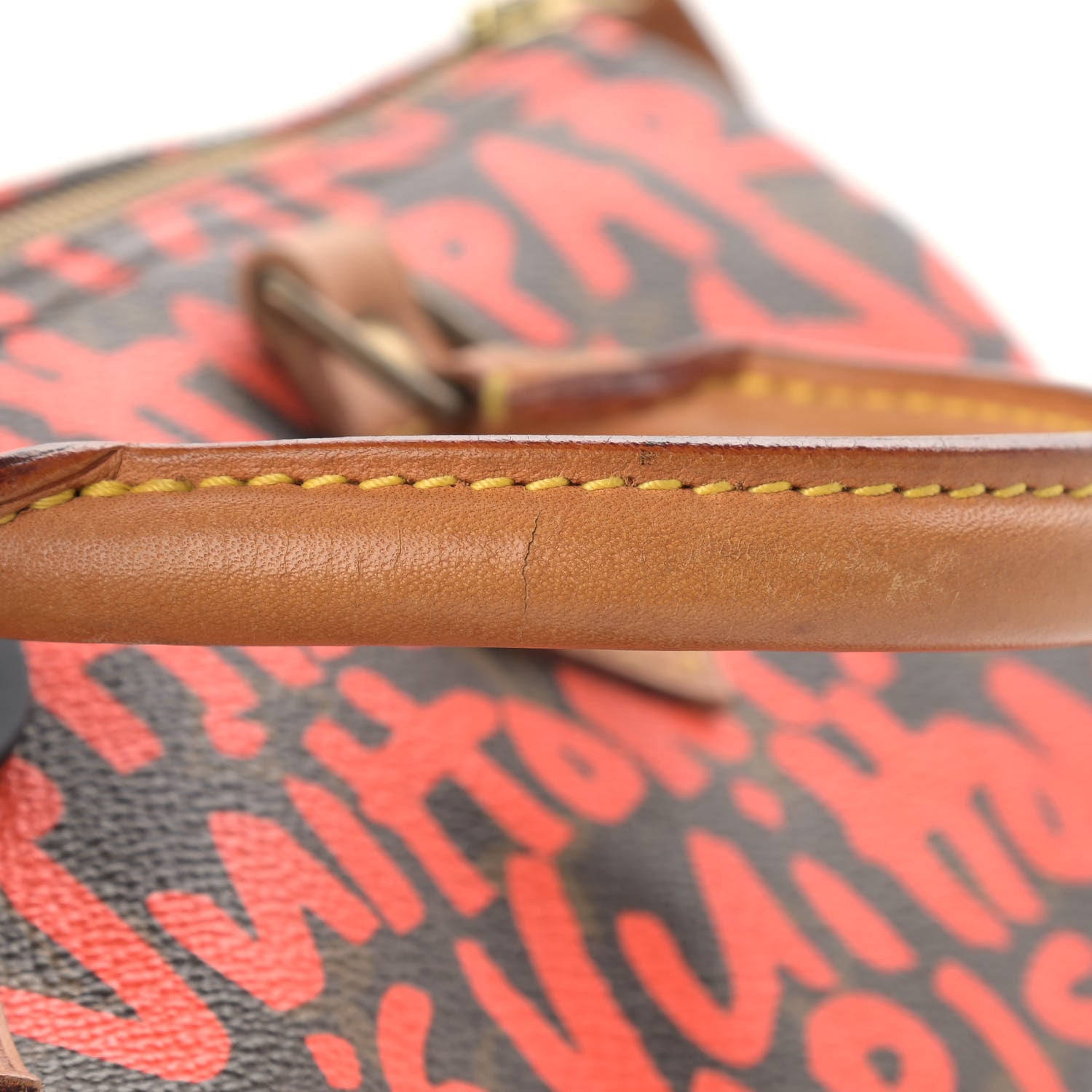 Louis Vuitton Monogram Graffiti Speedy 30 Orange 15 of 21