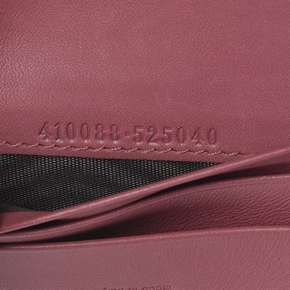 Gucci GG Supreme Monogram Blooms Card Case Beige Multicolor Dry Rose 7 of 14