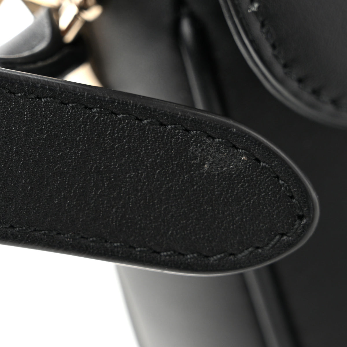 Arabella Calfskin Horsebit 1955 Shoulder Bag Black