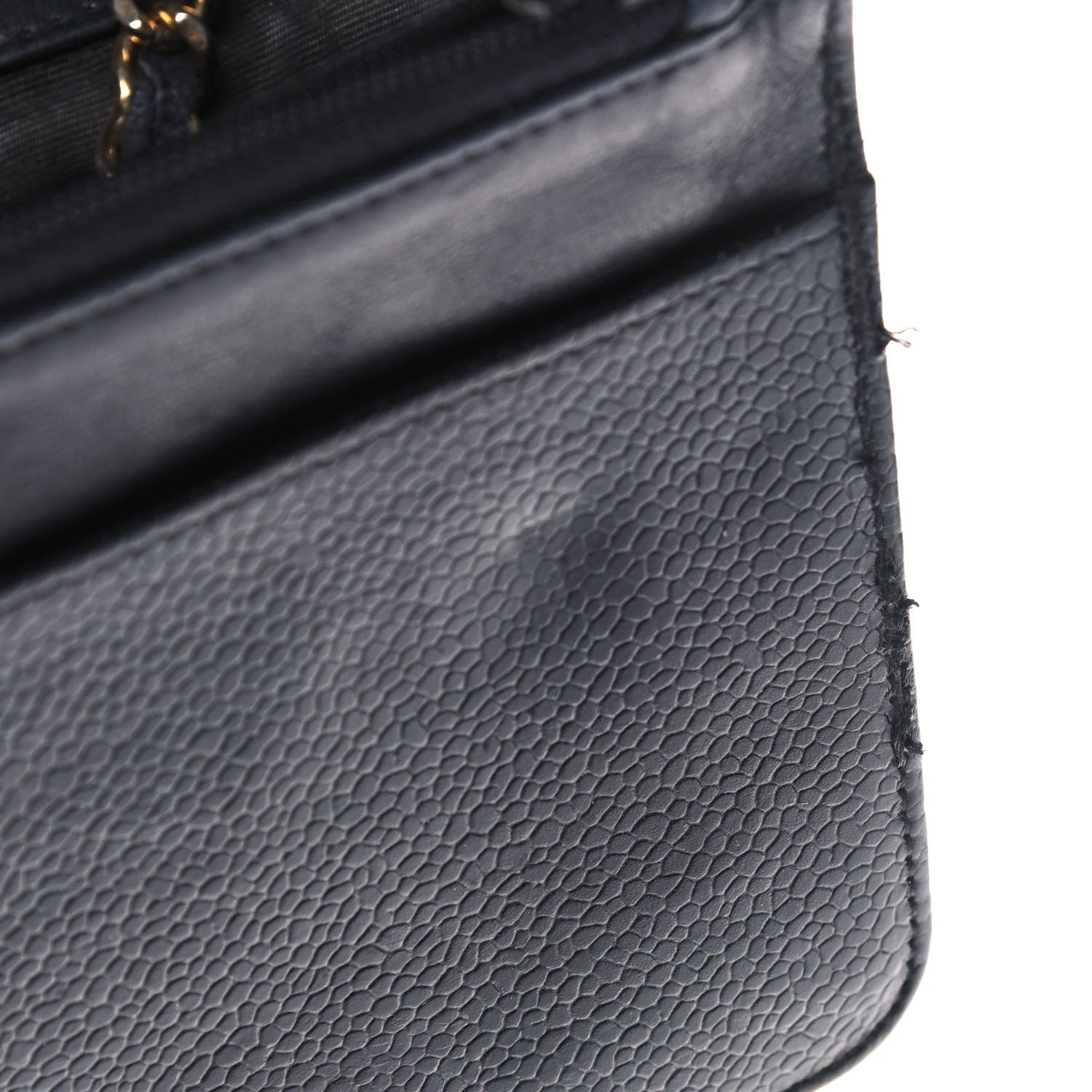 Chanel Caviar Timeless CC Wallet On Chain WOC Black 11 of 18