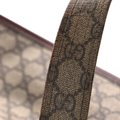 Gucci GG Plus Monogram Large Signature Web Loop Tote Brown 13 of 14