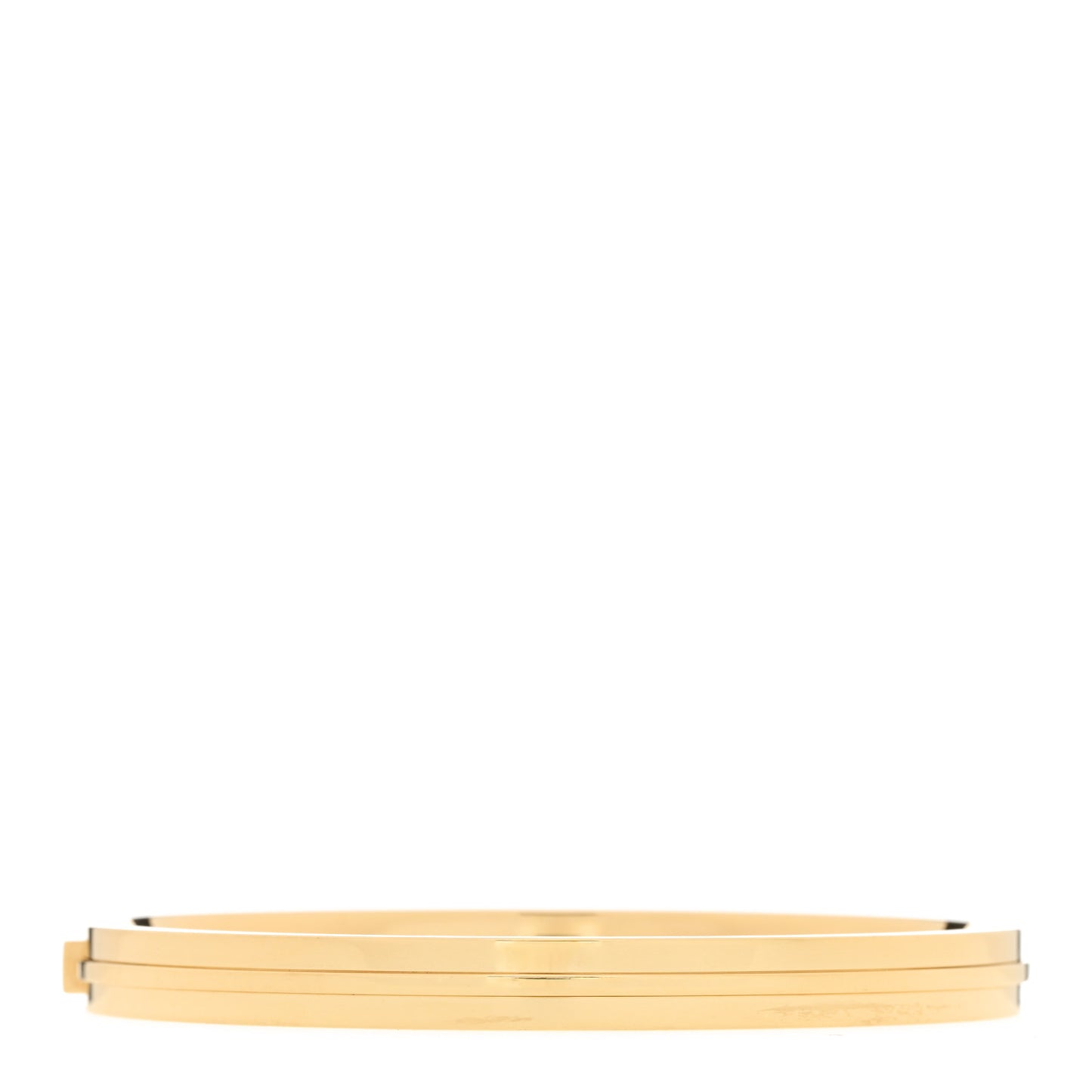 18K Yellow Gold Diamond T Hinged Pave Bracelet