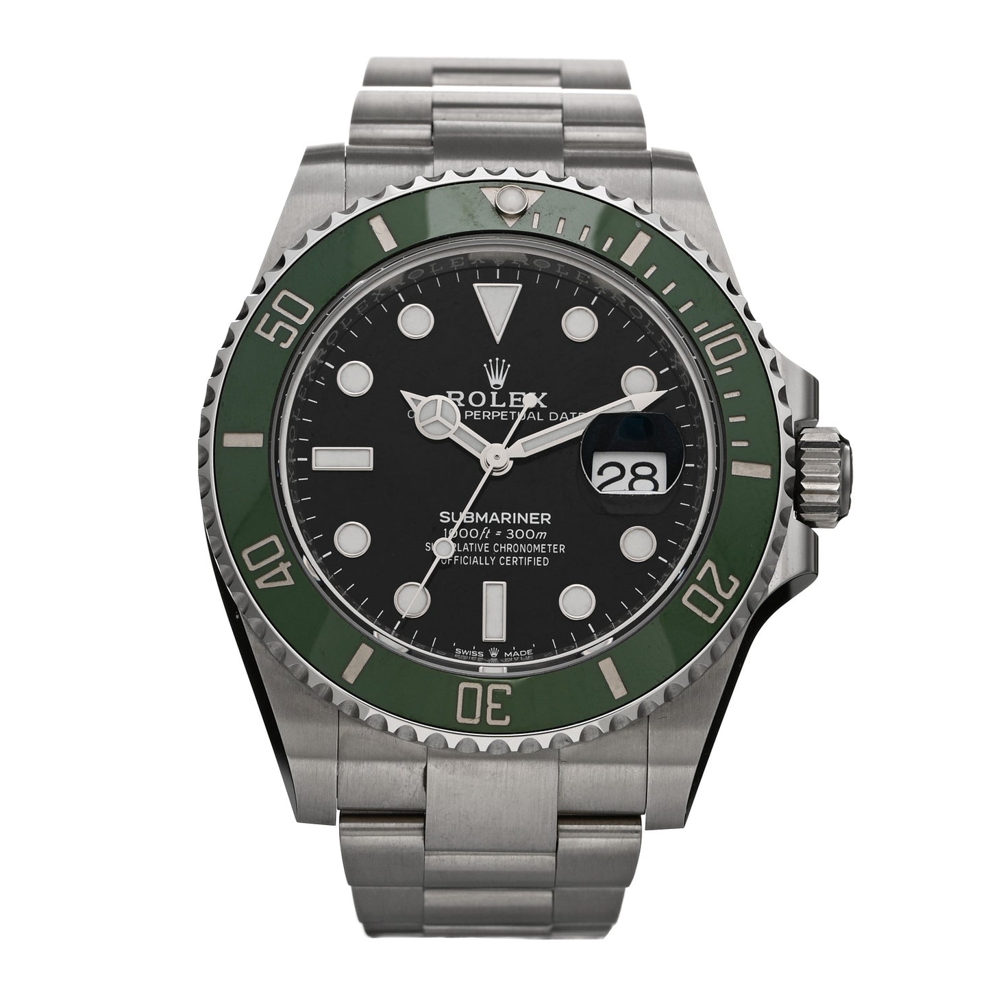 Stainless Steel 41mm Oyster Perpetual Submariner Date Starbucks Watch Black 126610LV