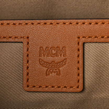 MCM Visetos Small Side Studs Stark Backpack Cognac 6 of 9