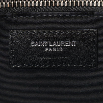 Saint Laurent Wool Tartan Rive Gauche Noe Tote Red Black 6 of 9