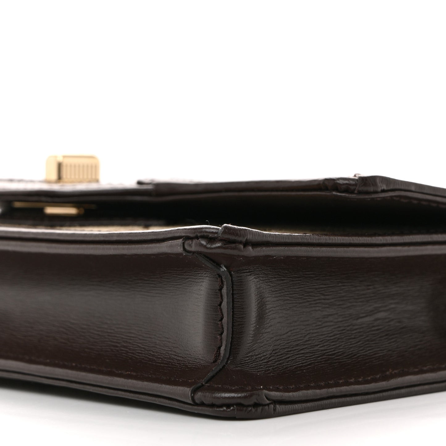 GG Monogram Mini Luce Shoulder Bag Beige Ebony