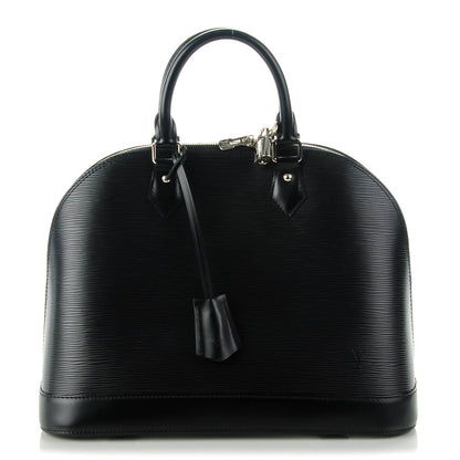 Louis Vuitton Epi Alma MM Black 1 of 8