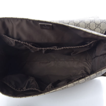 Gucci GG Plus Monogram Messenger Diaper Bag Dark Brown 5 of 11