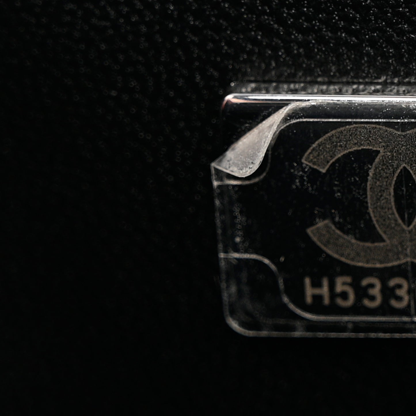 Aged Calfskin Chevron Quilted 2.55 Reissue Mini Flap So Black