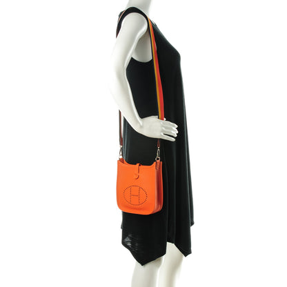 Hermes Taurillon Clemence Amazone Evelyne TPM Feu 2 of 9