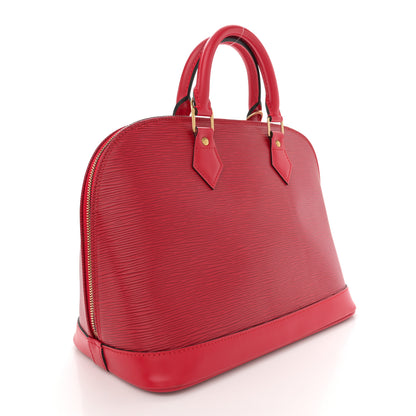 Louis Vuitton Epi Alma PM Castillan Red 3 of 9