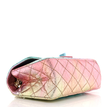 Chanel Metallic Goatskin Quilted Mini 2.55 Reissue Flap Multicolor 4 of 9