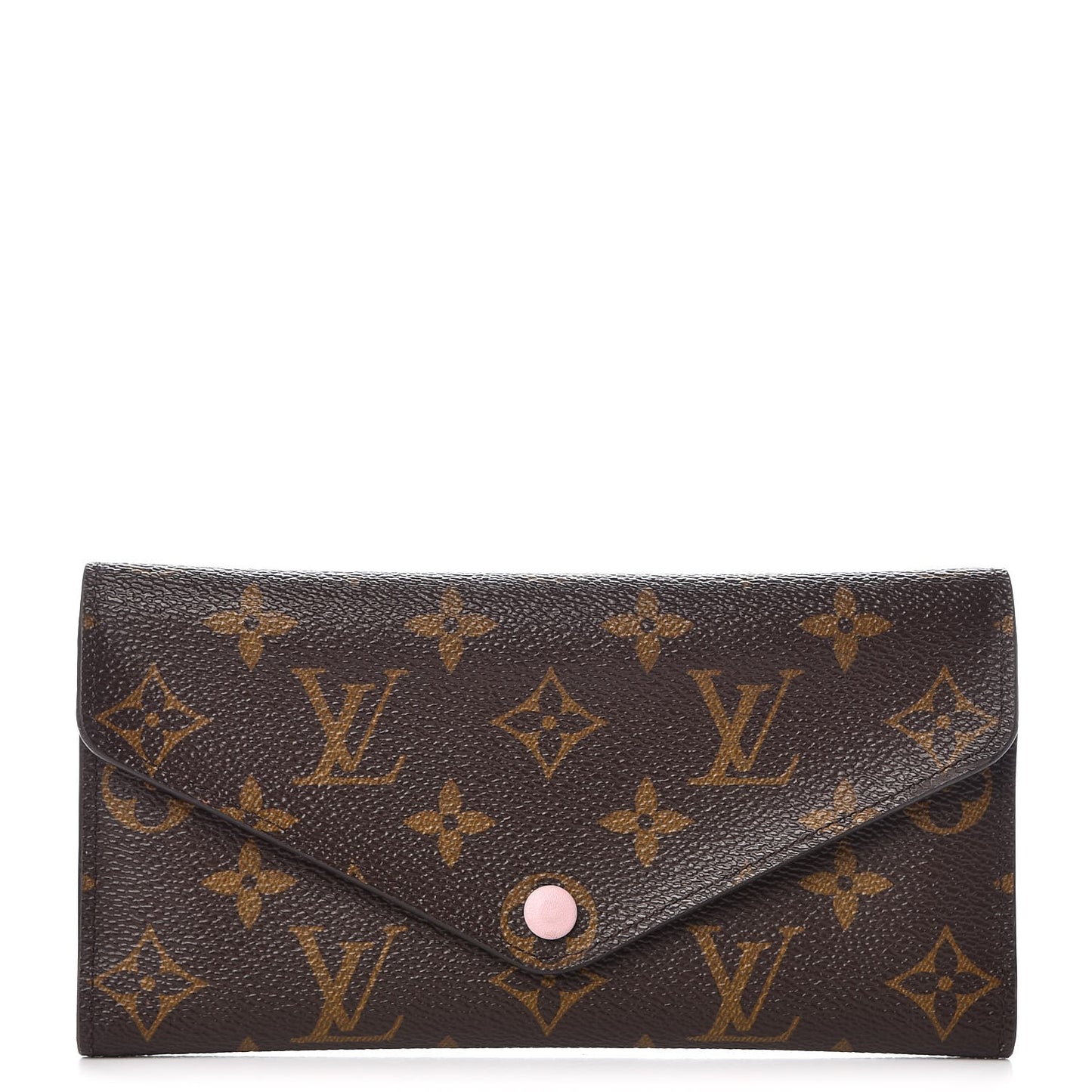 Monogram Josephine Wallet Rose Ballerine