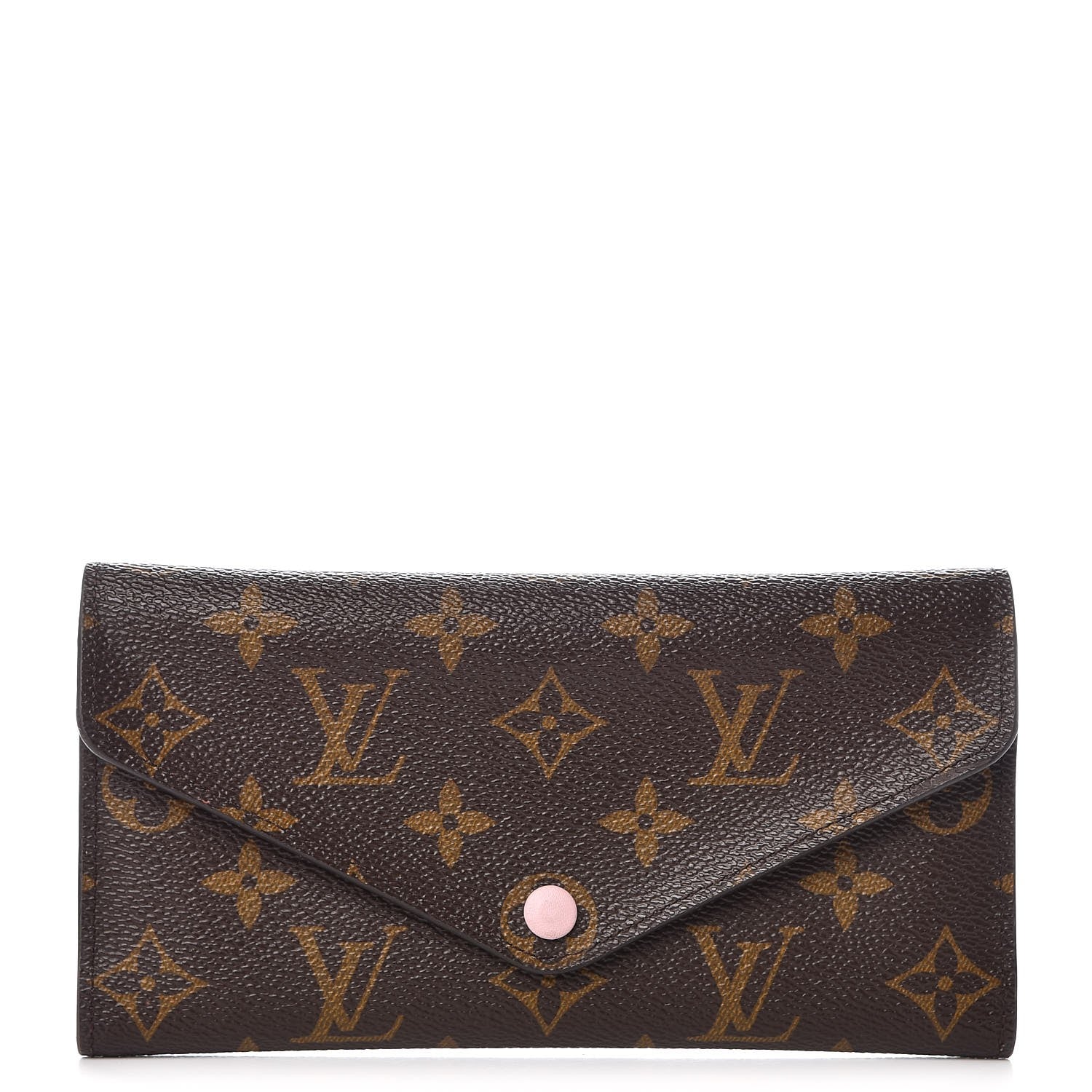 Louis Vuitton Monogram Josephine Wallet Rose Ballerine 1 of 7