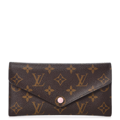 Louis Vuitton Monogram Josephine Wallet Rose Ballerine 1 of 7