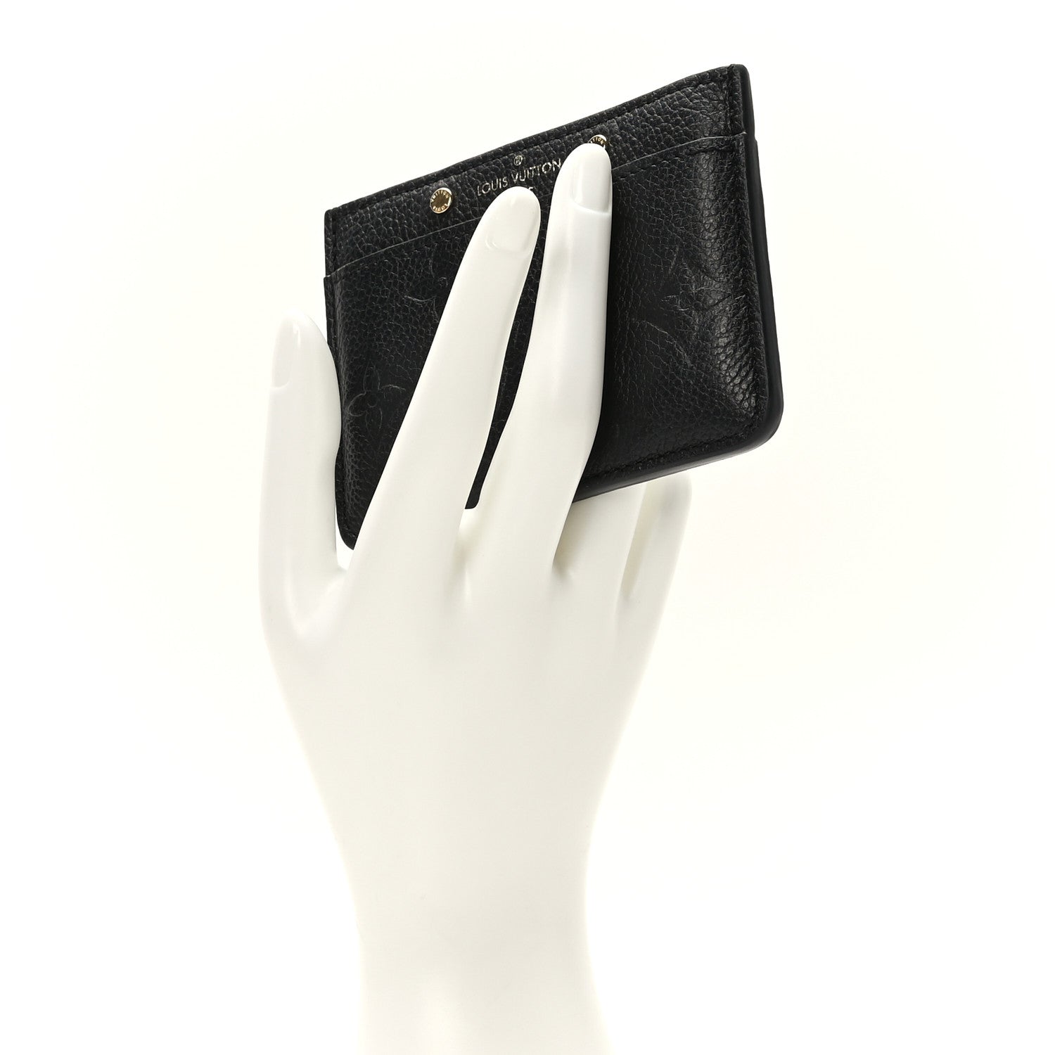 Louis Vuitton Empreinte Card Holder Black 2 of 6
