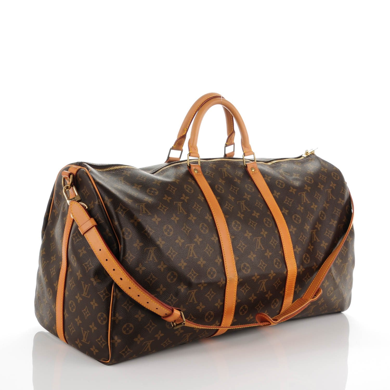 Louis Vuitton Monogram Keepall Bandouliere 60 3 of 10