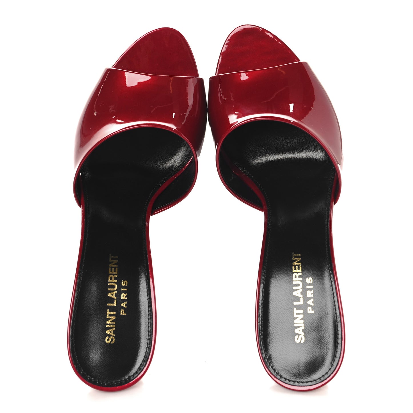 Vernice Gloss La 16 95 Mule Sandals 39 Tibet Red