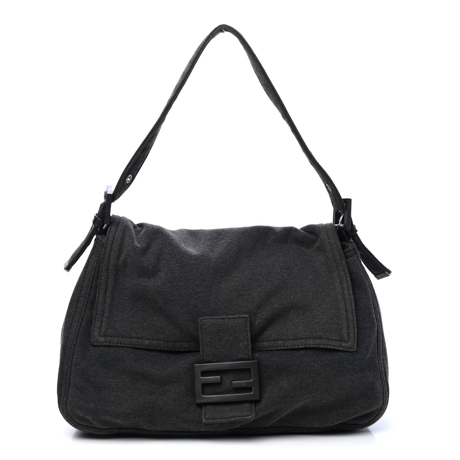 Fendi Jersey Mama Baguette Grey 1 of 8