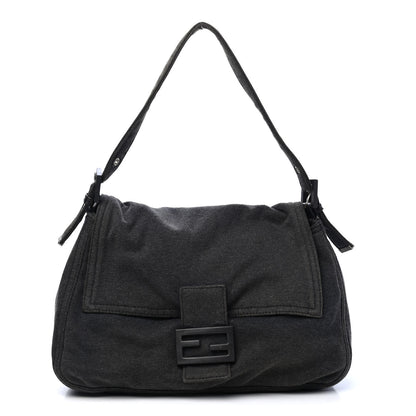 Fendi Jersey Mama Baguette Grey 1 of 8