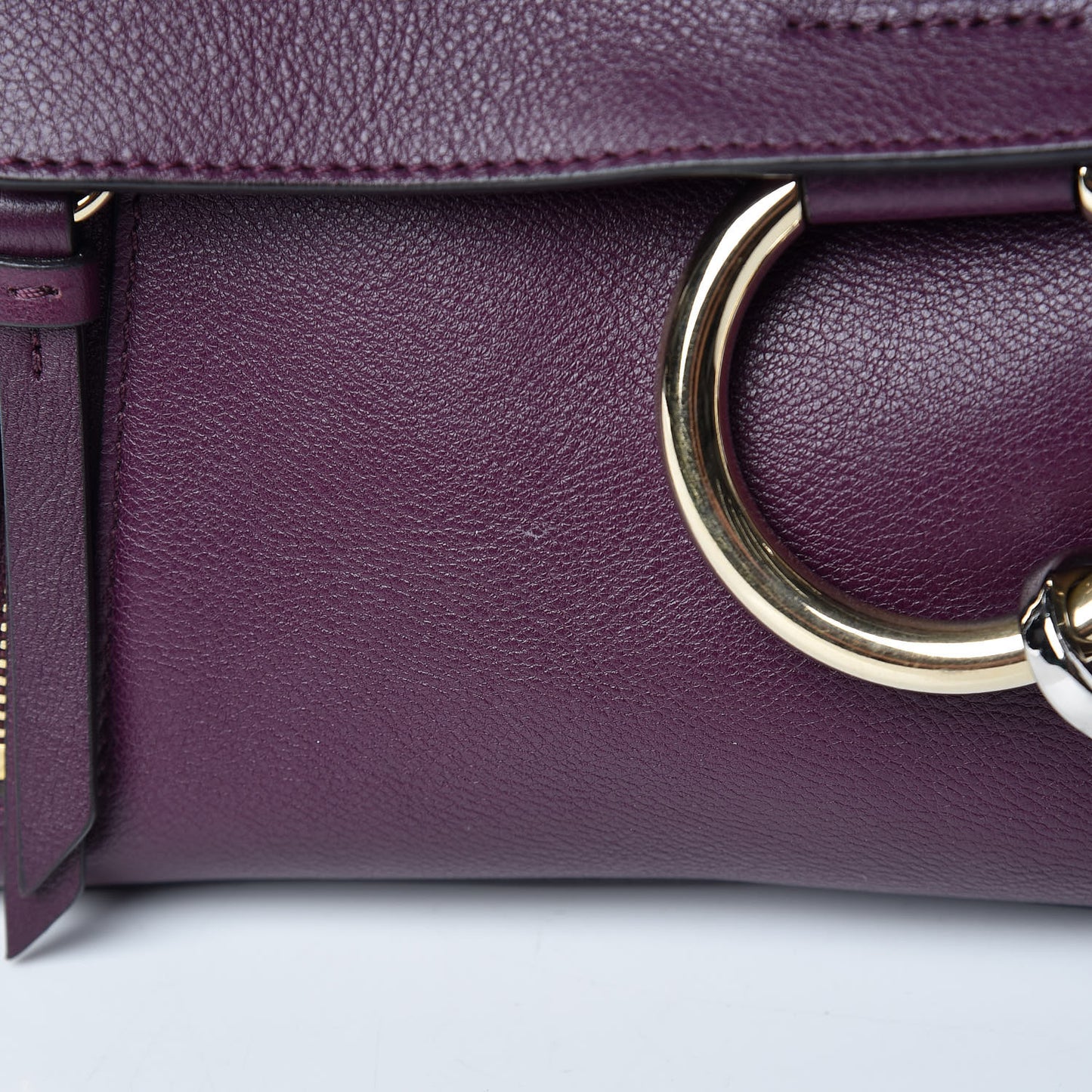 Calfskin Small Faye Day Shoulder Bag Intense Violine