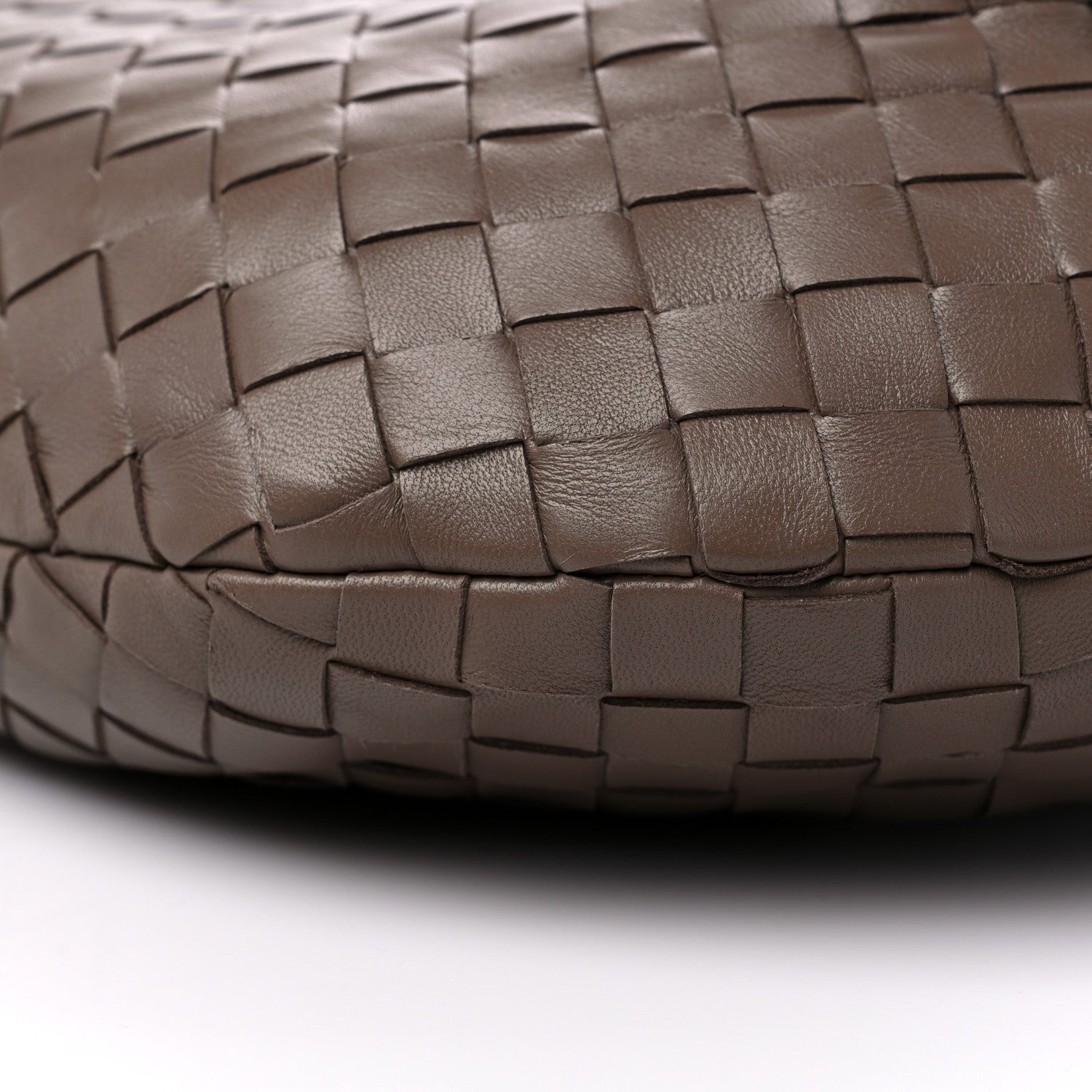Bottega Veneta Nappa Intrecciato Teen Jodie Hobo Taupe Grey 9 of 9