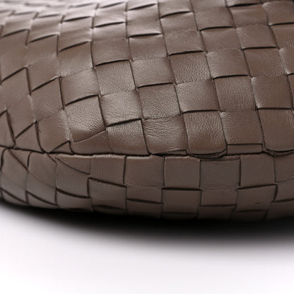 Bottega Veneta Nappa Intrecciato Teen Jodie Hobo Taupe Grey 9 of 9