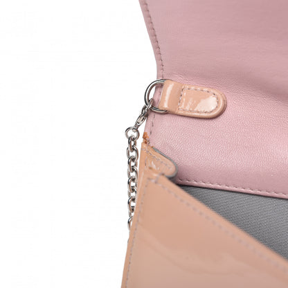 Christian Dior Patent Cannage Lady Dior Convertible Clutch Light Pink 10 of 11